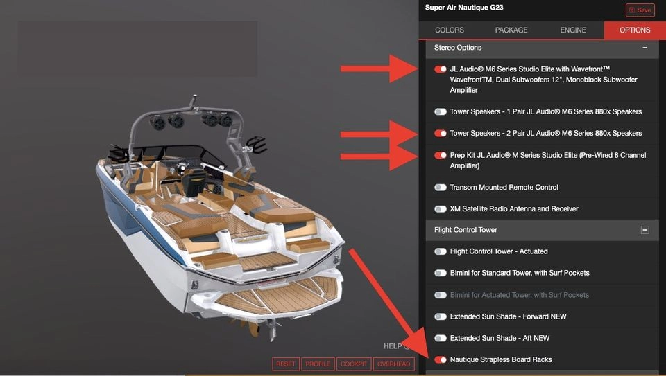 Nautique G23 Interior 1